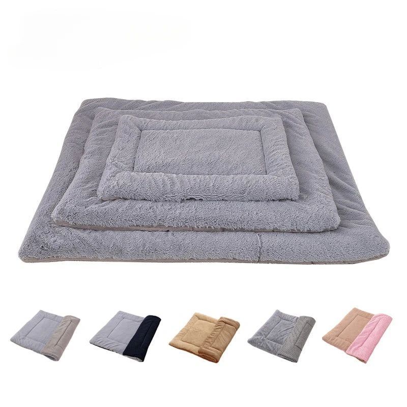 Dog Bed Mat Washable Cat Cushion Soft Premium Plush Dogs Mattress Sofa Dual Purpose Clearance For Small Medium Large Dog