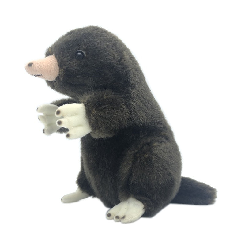 Muñeco lindo ratoncito, juguete de peluche de Animal de simulación de topo checo