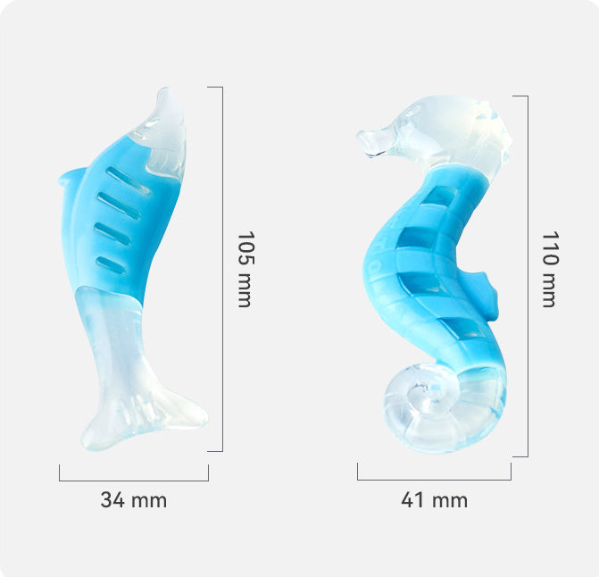 PU Nylon Toy For Dog Chewing Gum Seahorse Tuna Puppy Combination Set