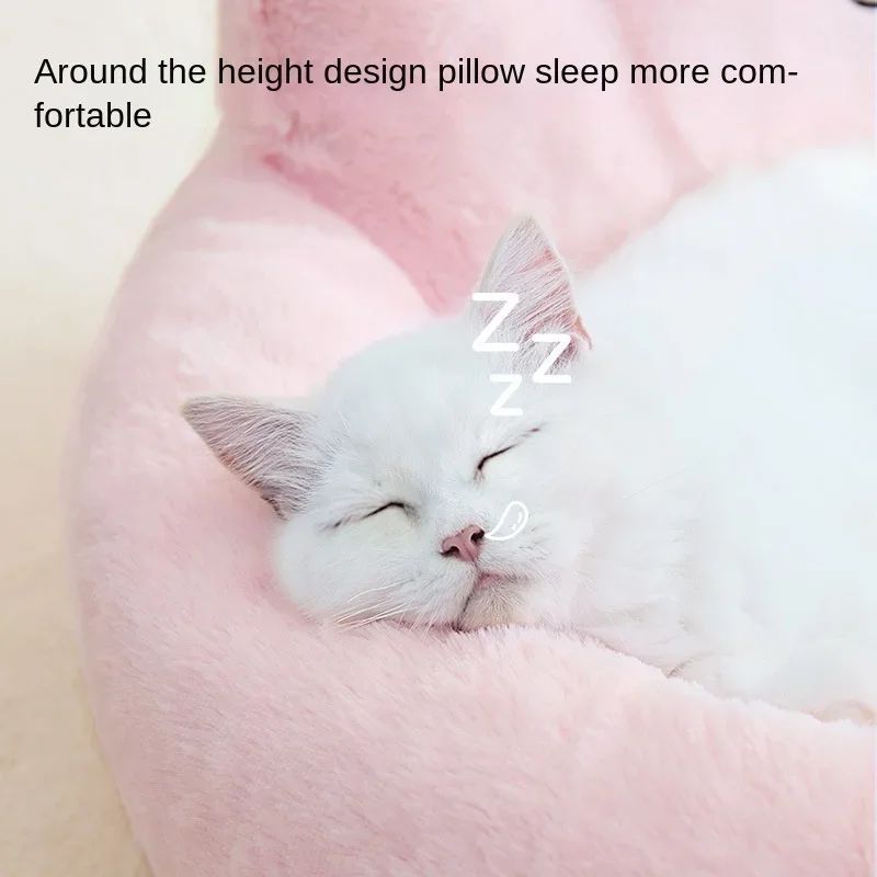 Autumn And Winter New Product Cat Nest Pet All Seasons Universal Warm Cat Cushion Bed Sofa Pet Supplies Puppy Accessories