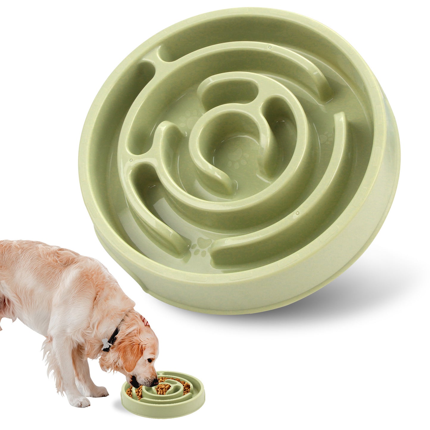 Gamelles pour chien à alimentation lente Gamelle en silicone pour chien pour une alimentation saine Gamelle pour chiot à alimentation lente Gamelles anti-étouffement pour chien à alimentation lente