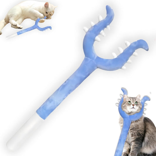 Juguete de varita de peluche para gatos, juguete interactivo para gatos, varita para atrapar gatos traviesos, juguete para gatos Chikawa, varita sancionadora, juguetes para gatos de interior