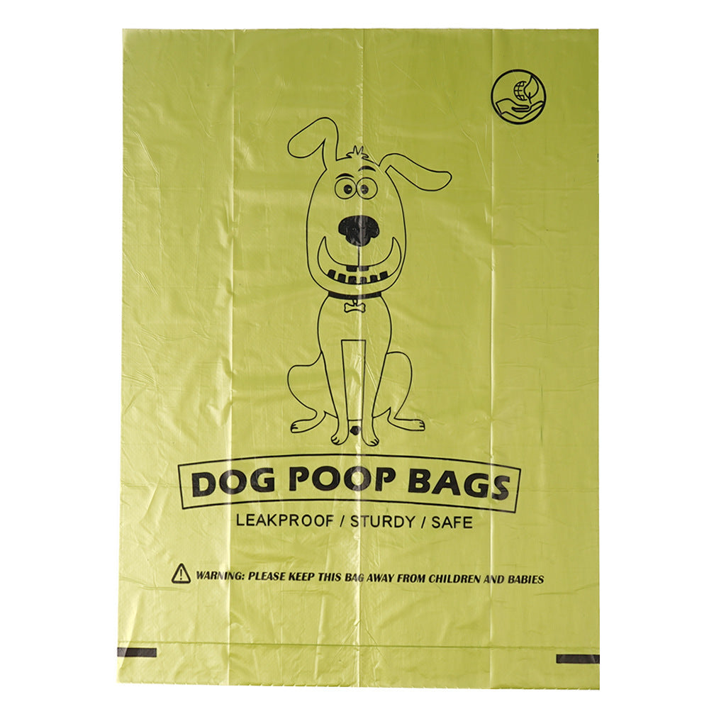 Bolsa de basura de PET biodegradable Bolsa de heces engrosada