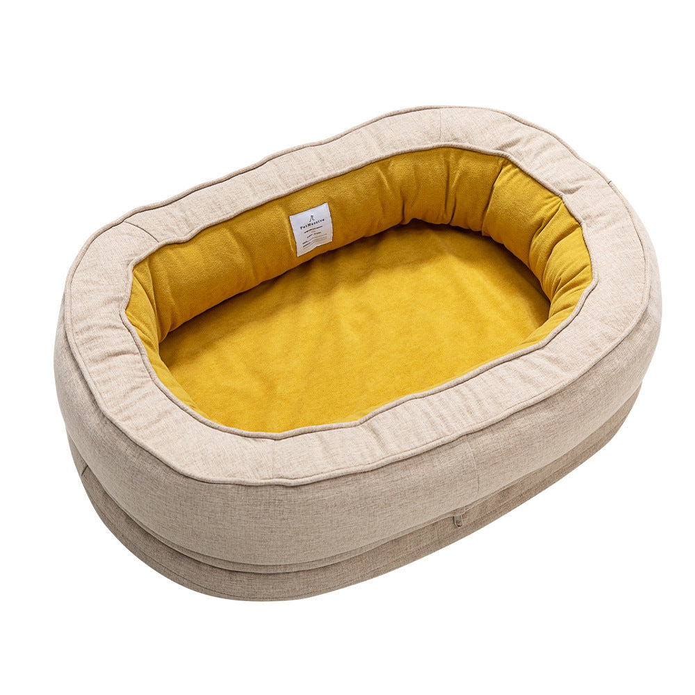 Warm Removable Washable Waterproof Sponge Four Seasons Cat And Dog Bed Mat