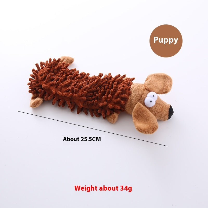 Dog Bite Plush Microfiber Horse Molar Pet Toy