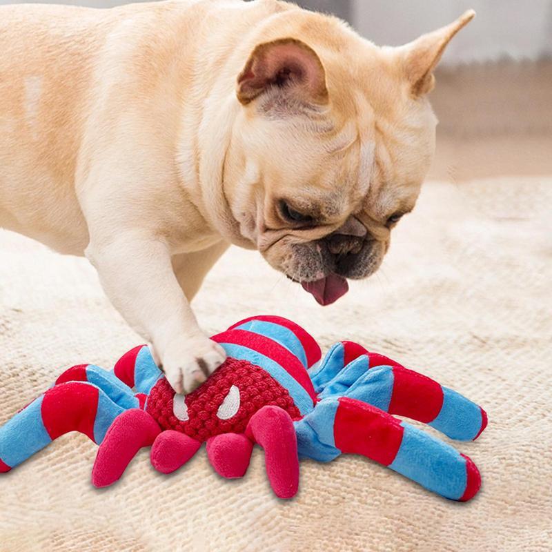 Jouet en peluche pour chien résistant aux morsures, nettoyage des dents interactif, soulage l'ennui pour les chiots, chiens de taille moyenne et grande 