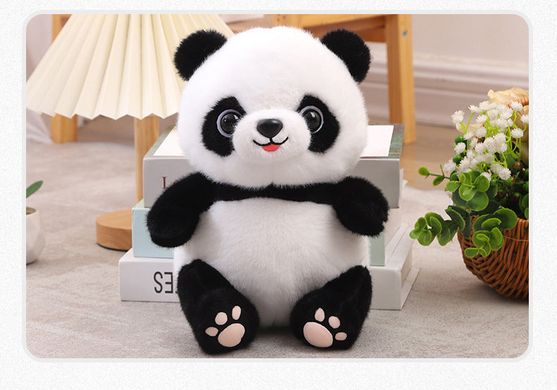 Jouets en peluche mignons de poupée de panda