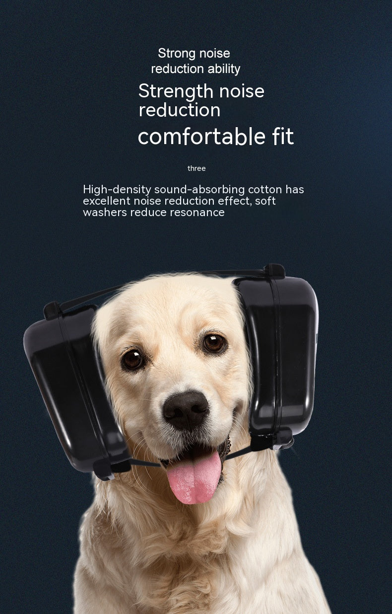 Anti-noise Pet Dog Earmuffs Hunting Shooting Comfortable Protective Noise Reduction