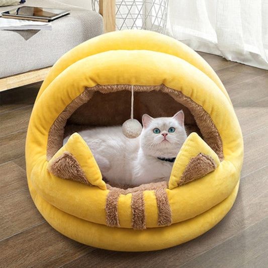 Cama Nido para Gatos Casa Nido para Gatos Semicerrada Cool Summer Haven 