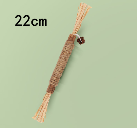 Wooden Polygonum Molar Stick Cat Toy Tooth Cleaning Kitten Bite-resistant Catnip Teasing Snacks