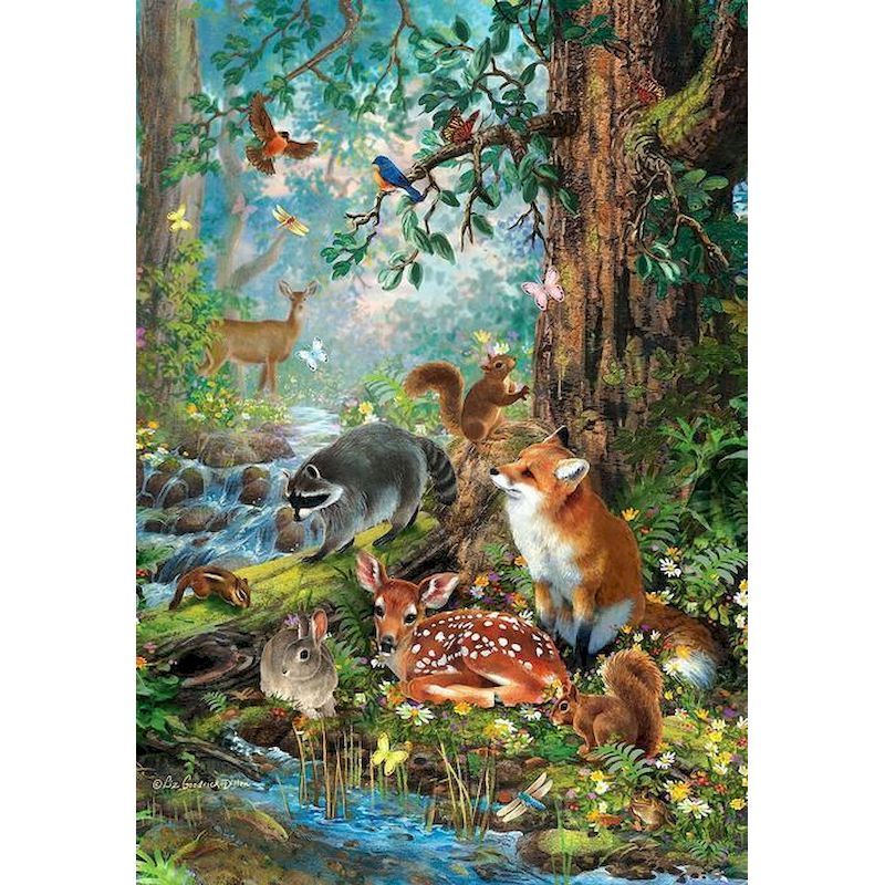 Animals On Ruopoty Adult Digital Paint Canvas Color By Number Acrylic Paint Home Decor 60x75 Cm