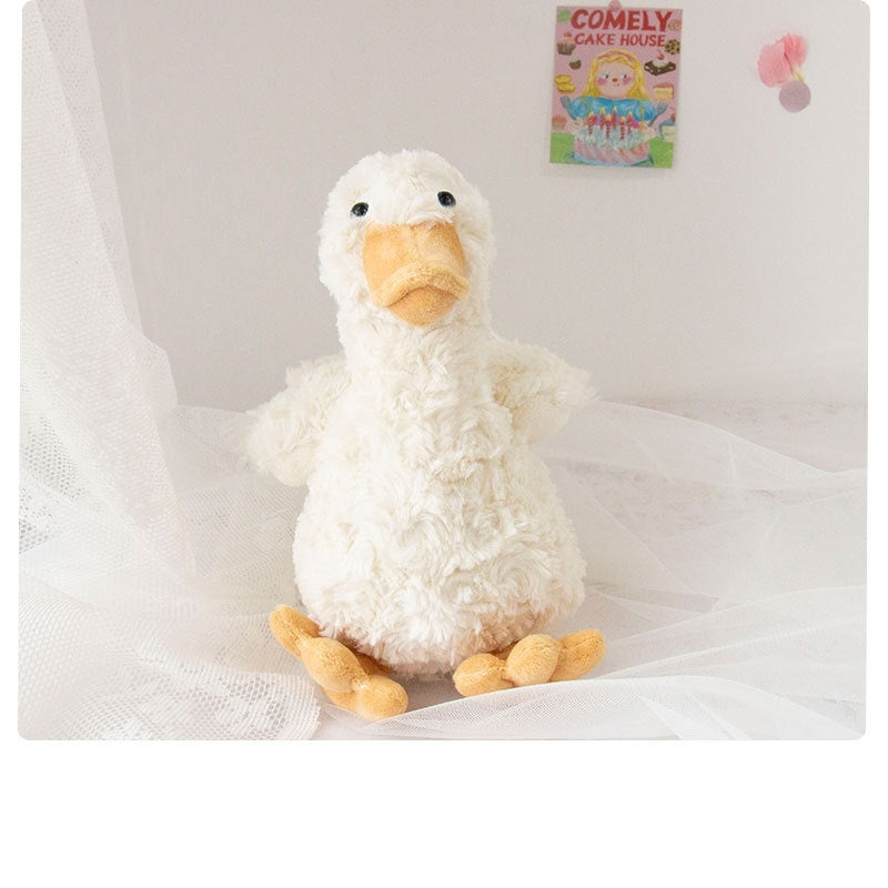 White Goose-doll Nordic Ins Wind Net Red Pet Doll Duck Plush Toy