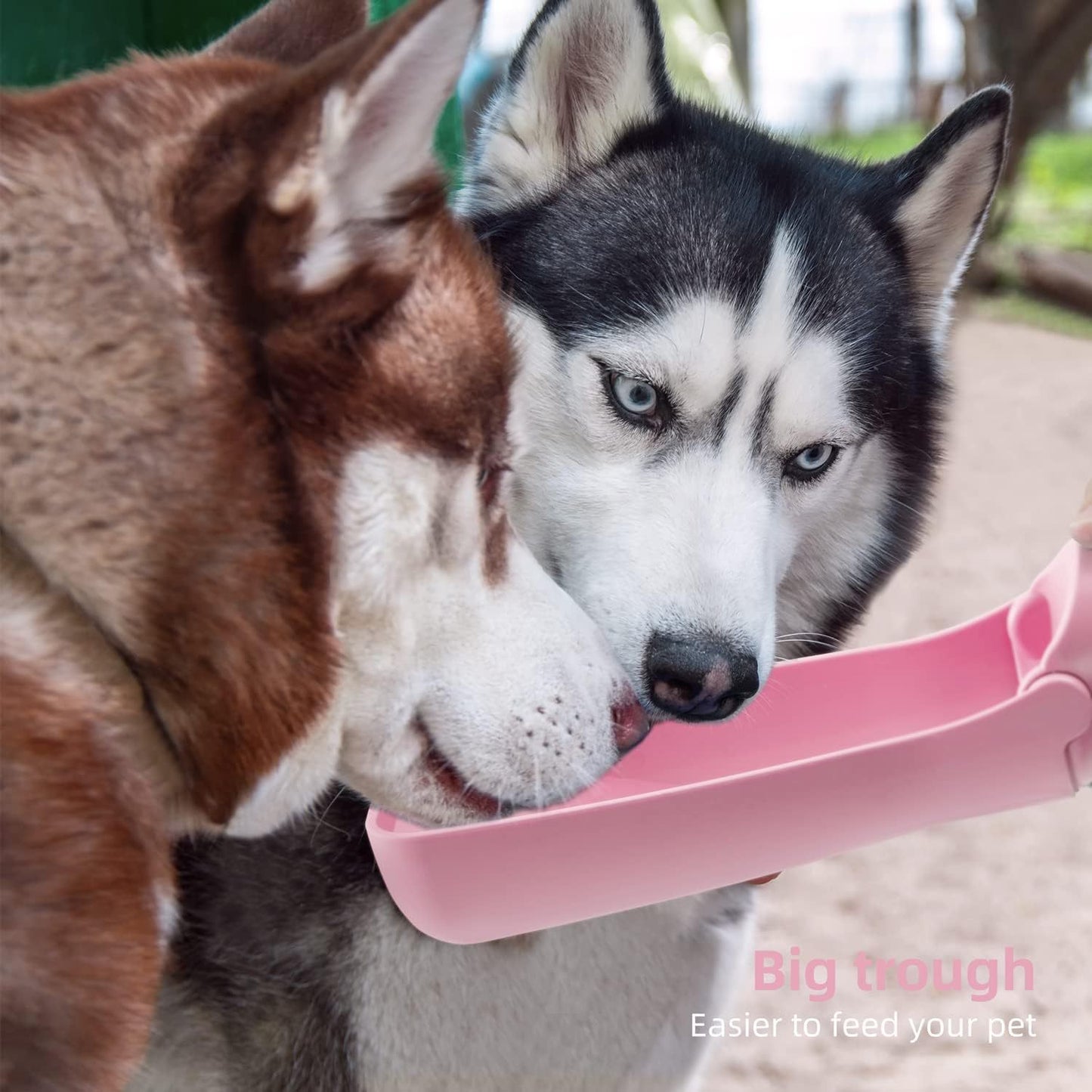 Bouteille d'eau portative pour chien, pour la marche, bouteilles d'eau portables pour animaux de compagnie, pour chiots, petits, moyens et grands chiens, distributeur d'eau, bol d'eau pour chien, accessoires pour chiens