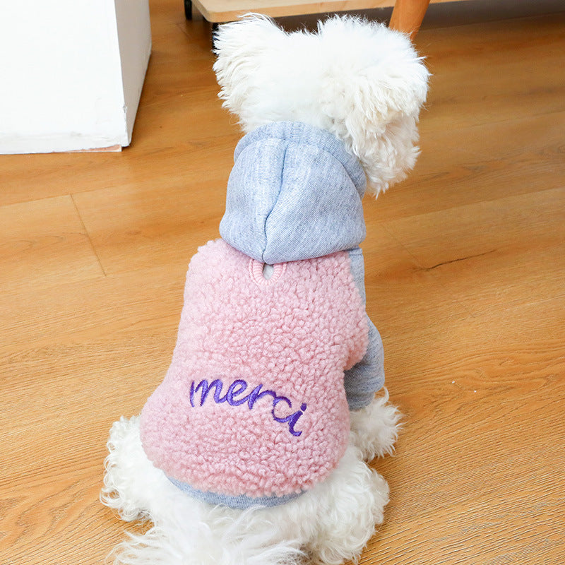 Warm Hoodie Sweet Pet Clothing