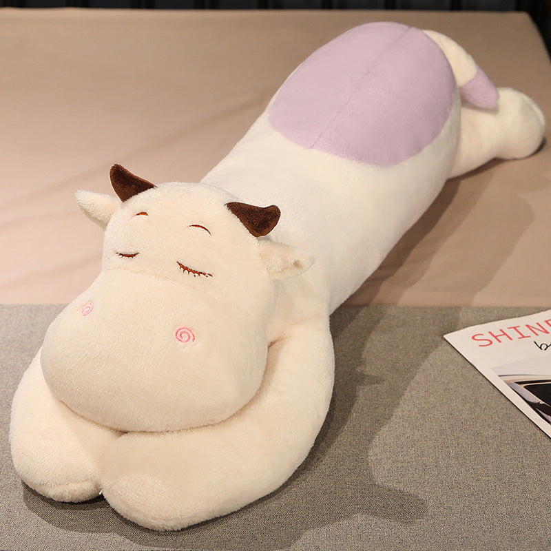 Sleeping Super Soft Cow Toy Doll Plush Toy