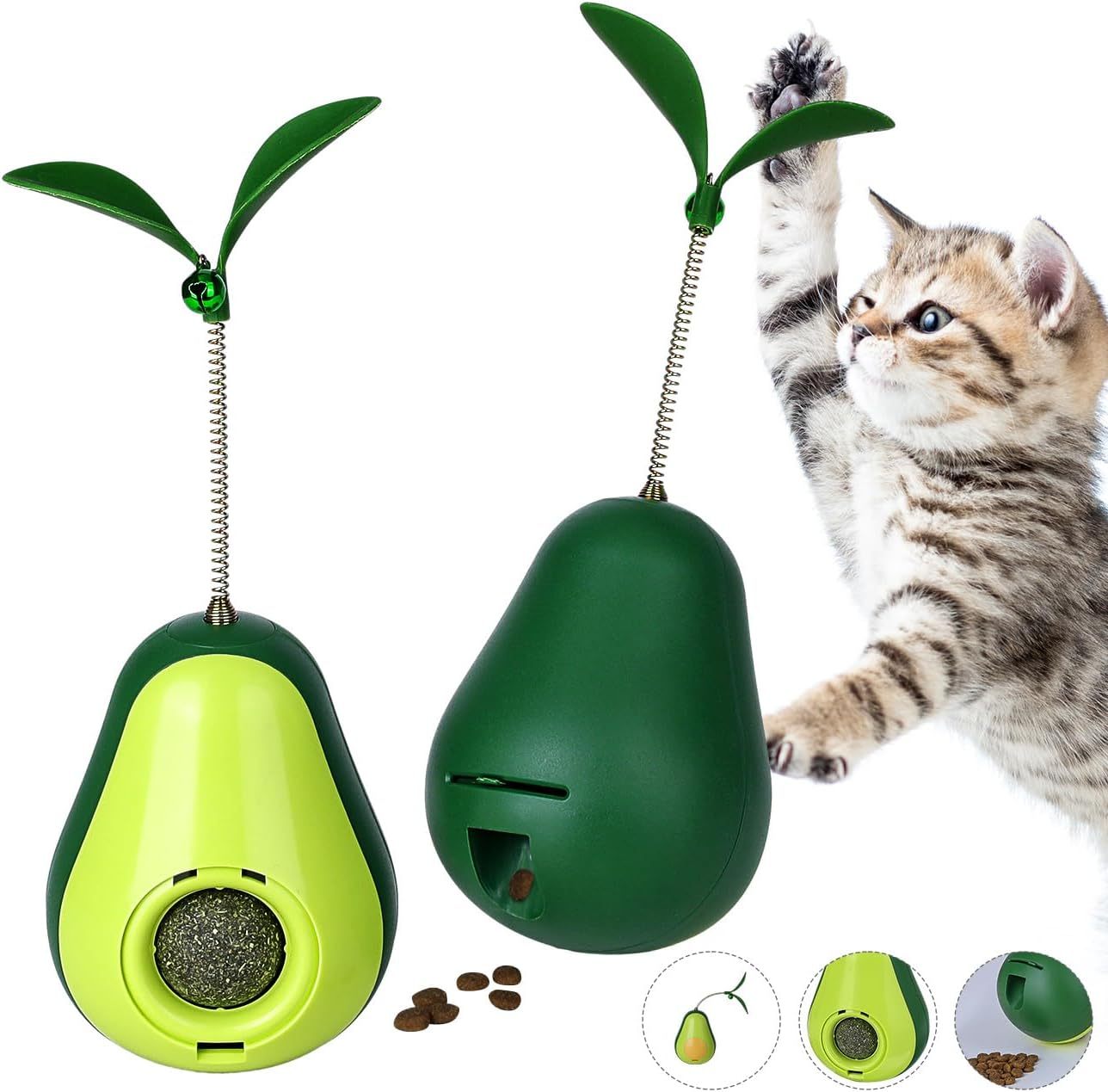 Alimentador de hierba gatera para gatos, juguete para gatos de interior, autoafeitador para gatos, rascador para cara de gato, peine de masaje para esquinas, rascador, cepillo para gatos, esquina para gatos, juguetes divertidos para gatitos 