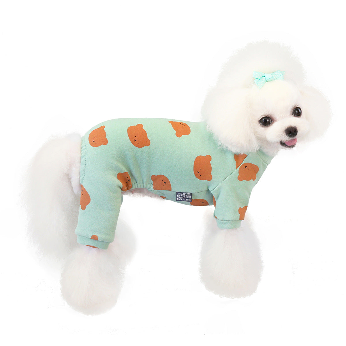 Winter Autumn And Winter Dog Clothing Pet Clothes Thick Version Four-leg Sweater