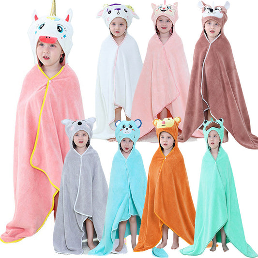 Baby Home Cloak Animal Shape Bath Towel