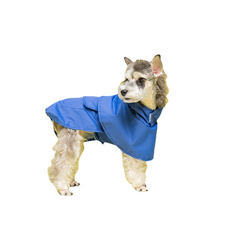 Impermeable estilo capa para perro mascota impermeable