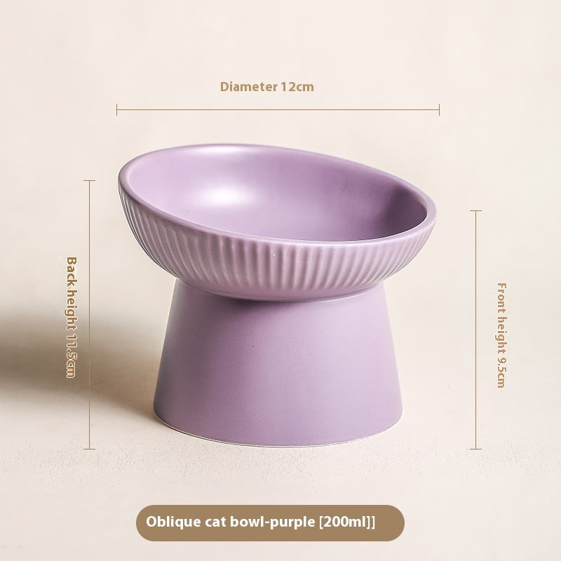 Anti-tumble Pet Goblet Rice Bowl