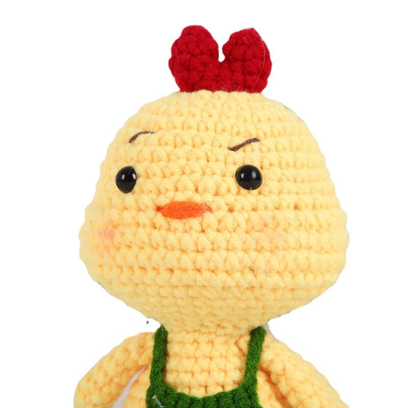 Woven Doll Knitted Animal Wool