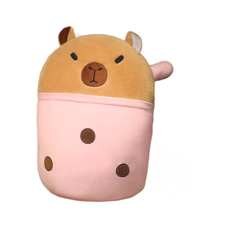 Capabala Capybara Milk Tea Transformation Doll