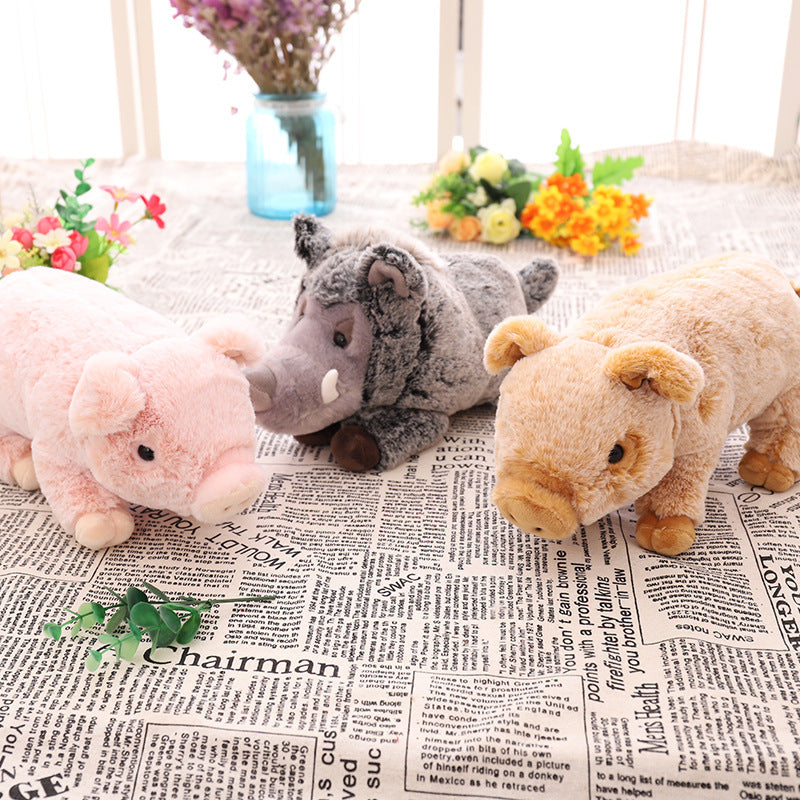 Animal Simulation Catching Machine Doll Plush Toy Pig Day Creative Gift