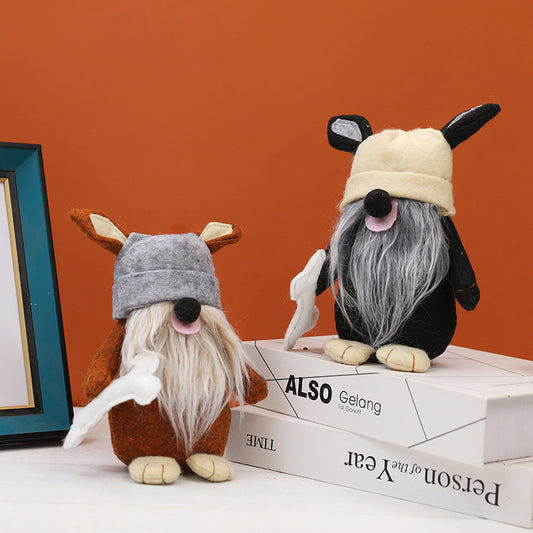 Muñeco de acción con personalidad de moda, perro pequeño Rudolph