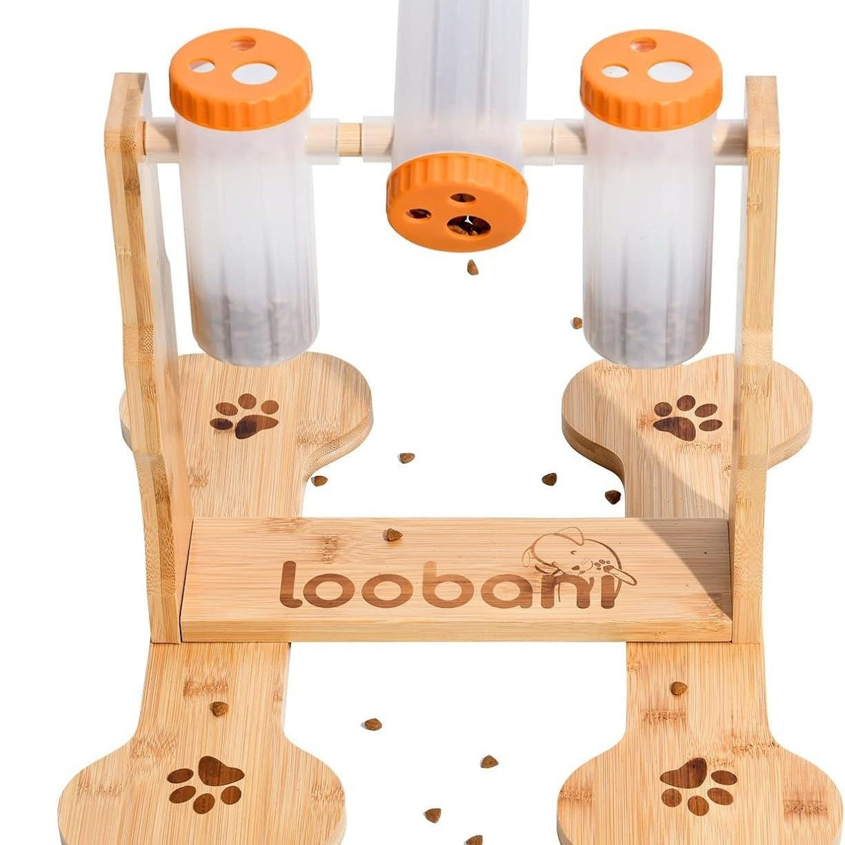 Juguete para perros, rompecabezas de madera, juguete interactivo, dispensador de bocadillos para perros, comedero