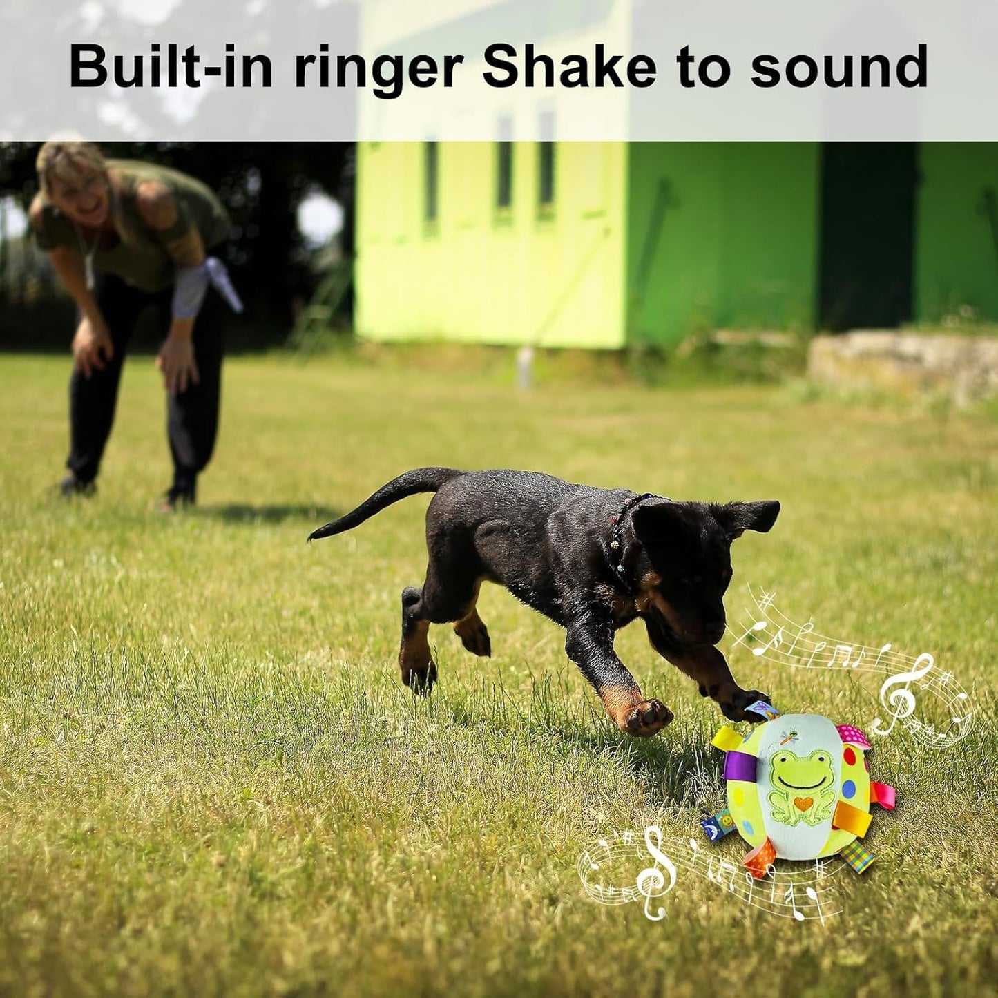 Built-in Chimes And Squeaky Balls For Dogs - Keep Your Pet Entertained And Active