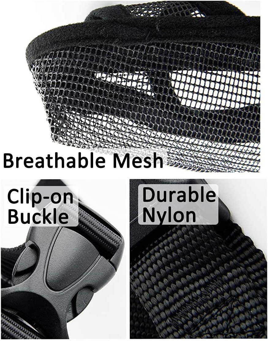 Breathable Mesh Muzzle For Dogs Anti-bite Anti-barking Anti-eating Anti-barking For Large Medium And Small Dogs