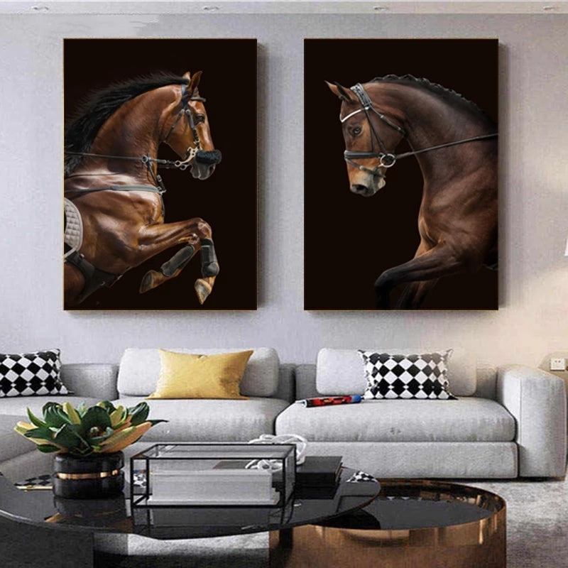 Canvas Picture Living Room Modern Home Decor Animal Poster