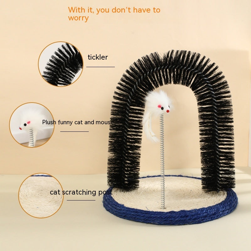 Sisal Itching Device Scratching Pole Toy Pet Supplies