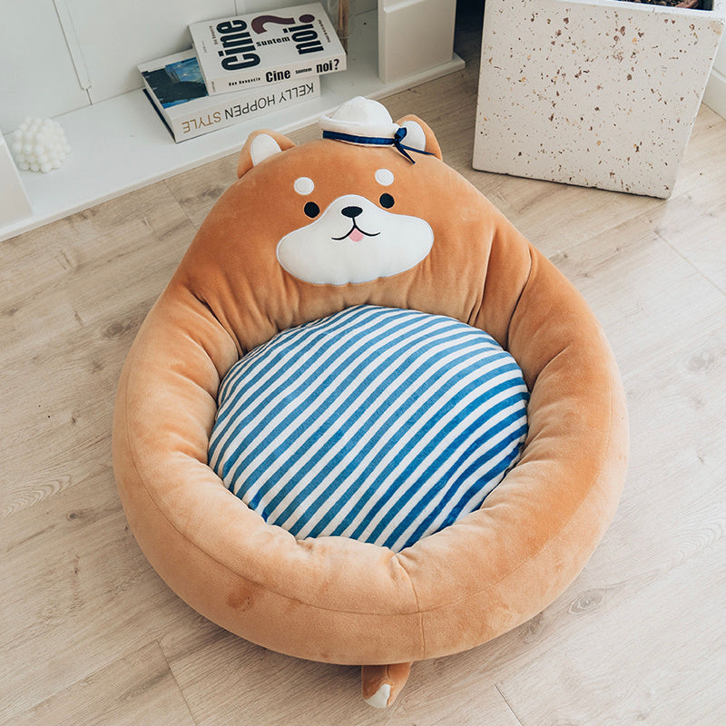 Chenil Shiba Inu de style marine chaud