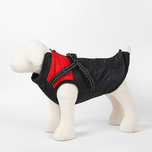 Vêtements chauds pour chiens, manteau épais en polaire pour animaux de compagnie