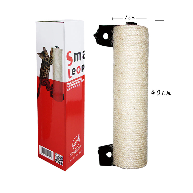 Poste rascador para gatos de sisal resistente al desgaste