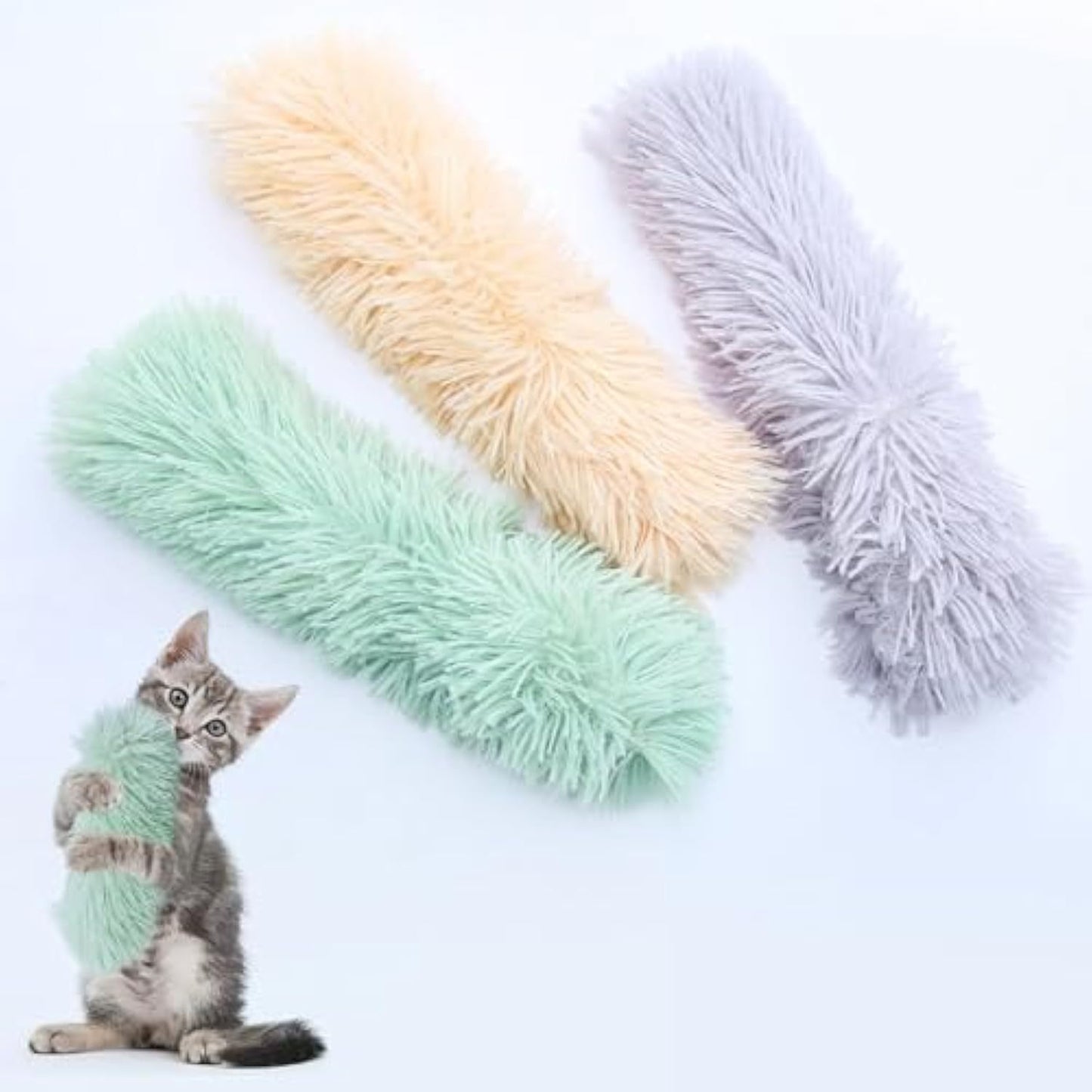 Juguetes interactivos para gatos, almohadas suaves y duraderas, juguetes con sonido arrugado y hierba gatera, juguetes para gatos de interior, juguetes divertidos para gatitos, ejercicio para gatos