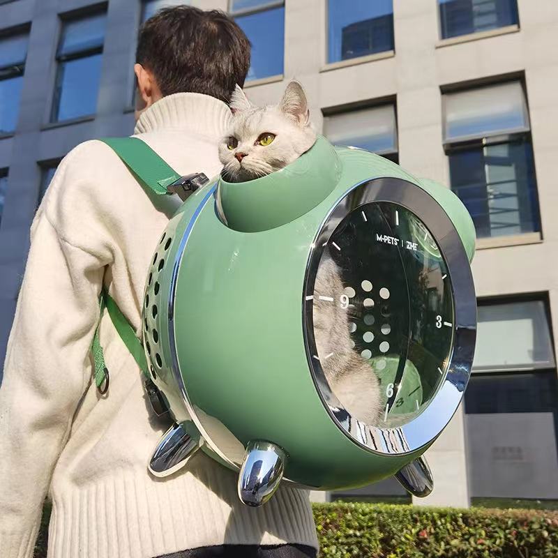 Sortir, espace portable, réveil pour animaux de compagnie, sac pour chat