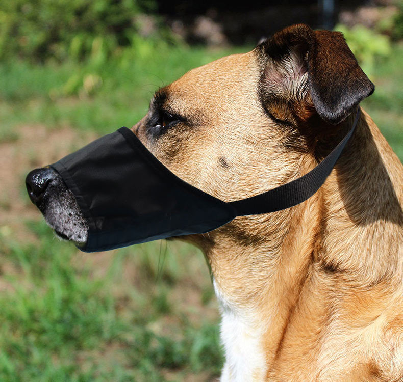 Anti-bite Anti-miseating Dog Mouth Cover Waterproof  Bark Stopper