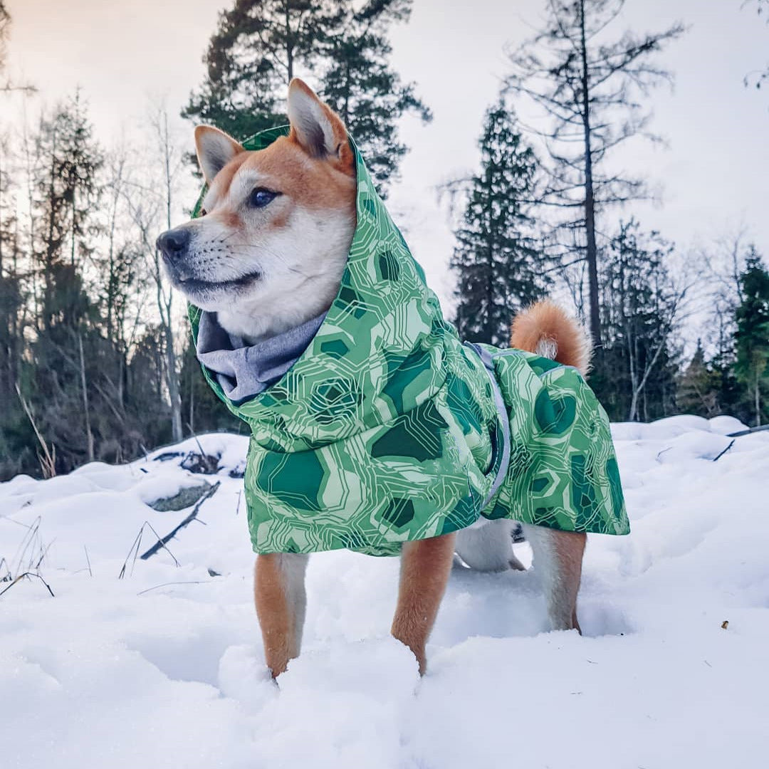 Nuevo Otoño e invierno acolchado nieve cálido impermeable Chaqueta de algodón para perros grandes