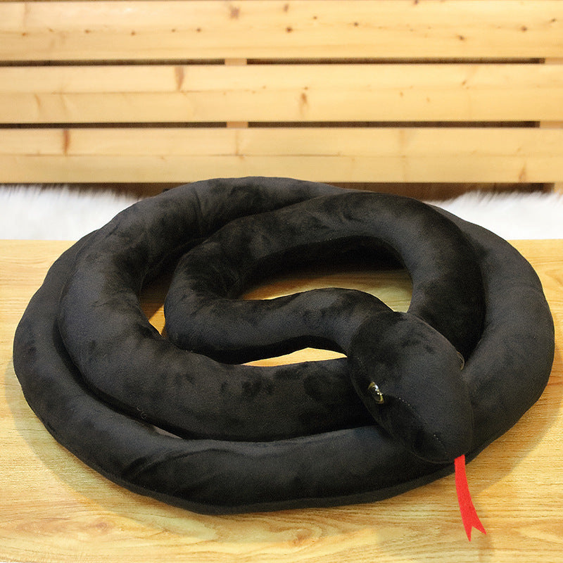 Cartoon Big Snake Plush Toy Large Snake Doll