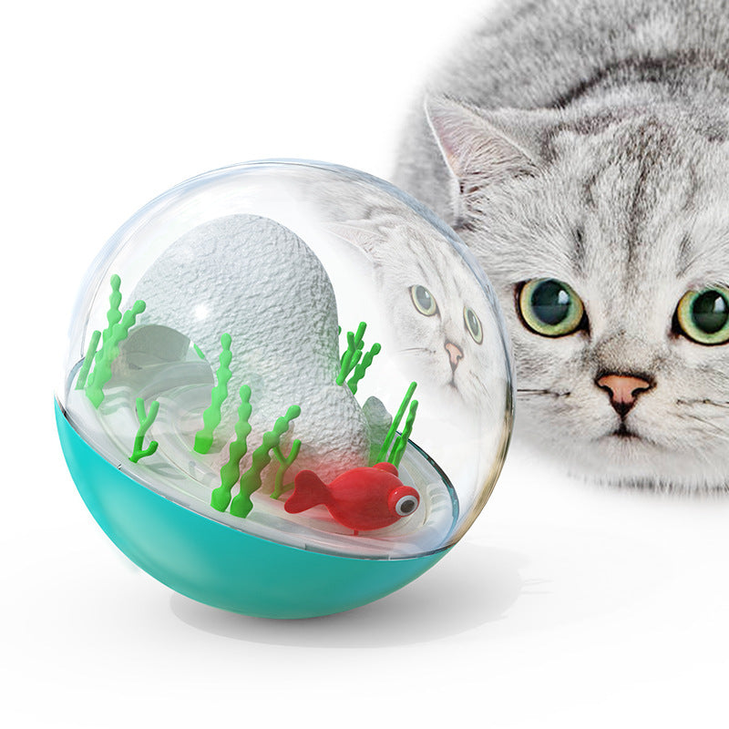 Fournitures pour animaux de compagnie, jouets pour chats, Mimi Self-Hi, gobelet à poisson électrique, boule amusante pour chat