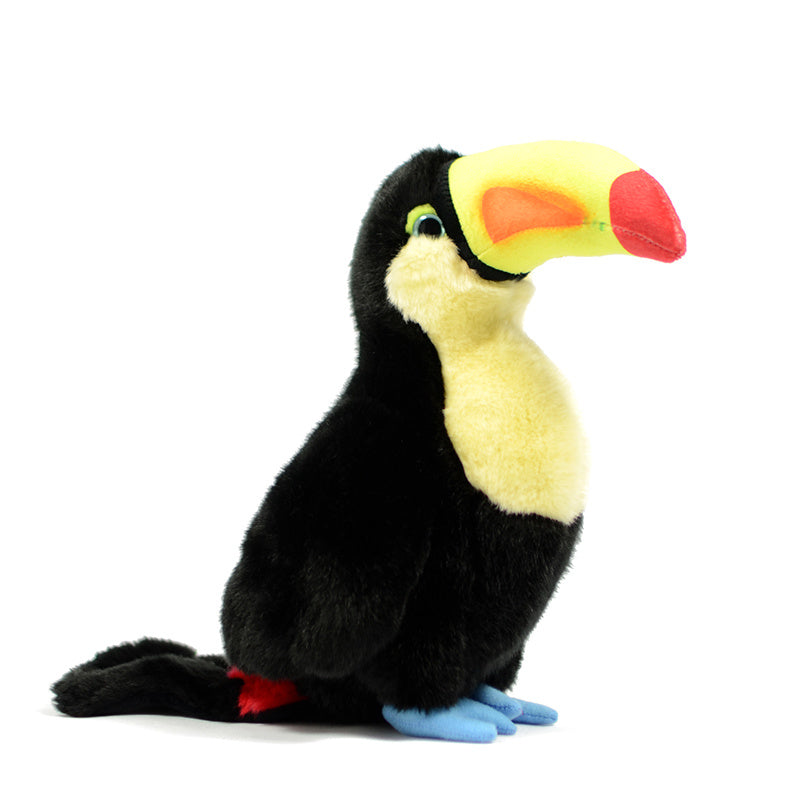 Jouet en peluche animal mignon poupée toucan