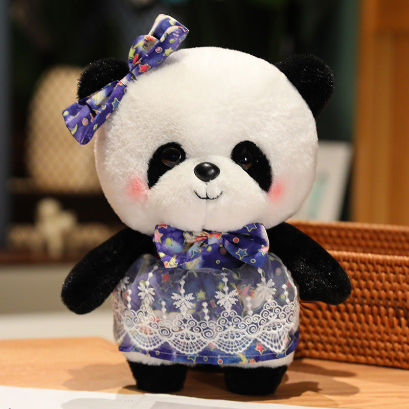 Princess Skirt Panda Doll Plush Toy Panda Children's Day Gift