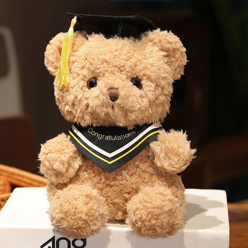 Gown Of Doctor Degree Teddy Bear Doll Plush Toys