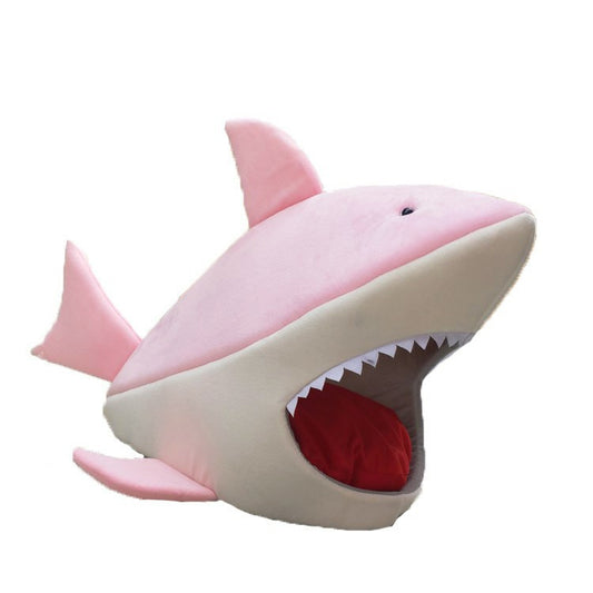 Niche pour animaux de compagnie en forme de requin Niche pour chat Niche pour chien