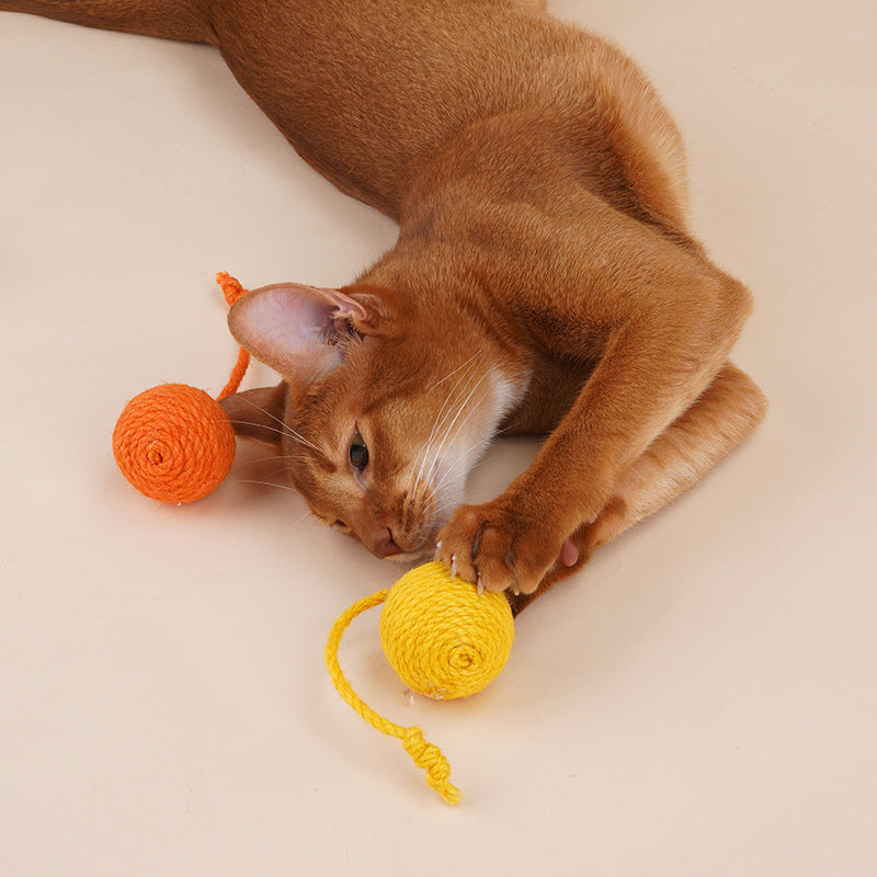 Juguete para gatos, palo para bromear, pelota de hierba gatera resistente a las mordeduras, juego de juguetes para gatos, juguete para gatos, gatito que se auto-saluda