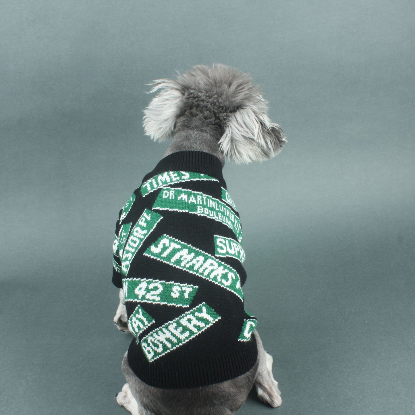 Warm Fashion Clothes Street Slogans Printed Sweaters For Dogs And Cats