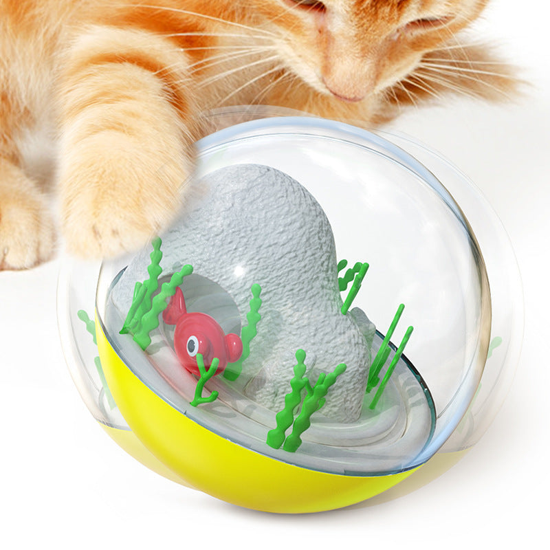 Fournitures pour animaux de compagnie, jouets pour chats, Mimi Self-Hi, gobelet à poisson électrique, boule amusante pour chat