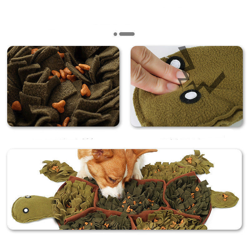 Tortoise Pet Sniffing Pad Decompression Consumes Energy Dog Toy